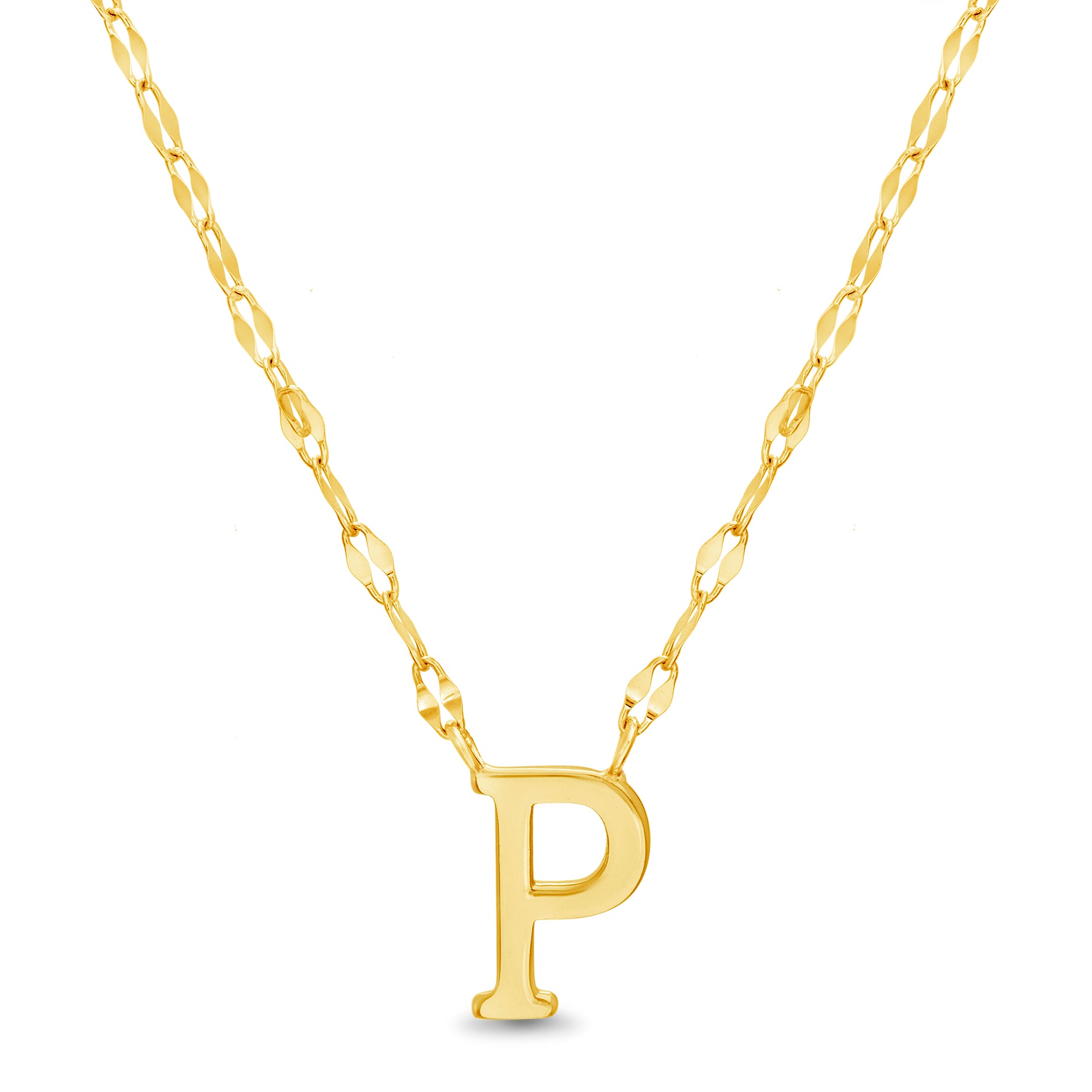 Dainty Gold Initial Necklace